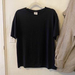 GYMSHARK x WHITNEY SIMMONS OVERSIZED ALIVE ATHLETIC T SHIRT M BLACK